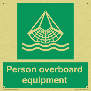 Person overboard equipment